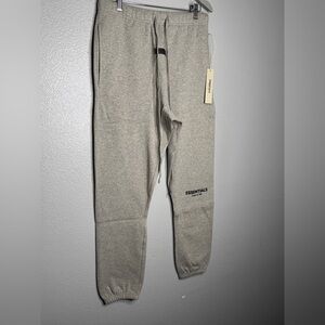 Essentials Men's Dark Oatmeal Sweatpants